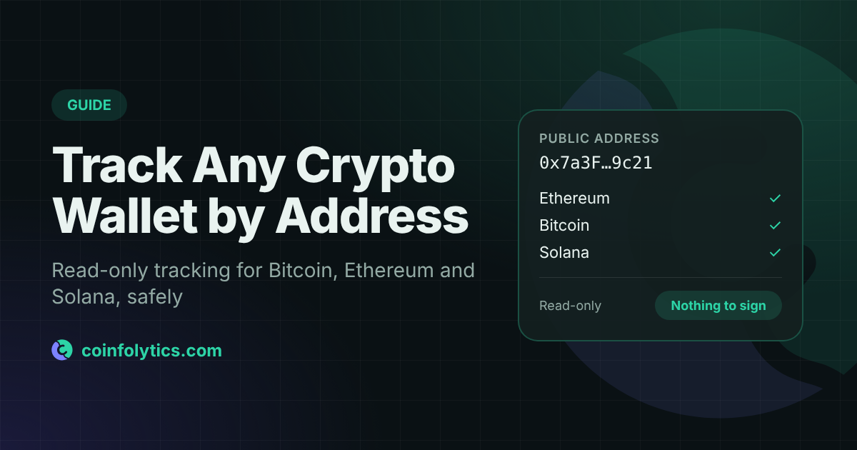 How to Track Any Crypto Wallet by Address