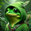 Frog In Hood